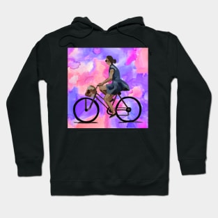 Bicycle Girl Hoodie